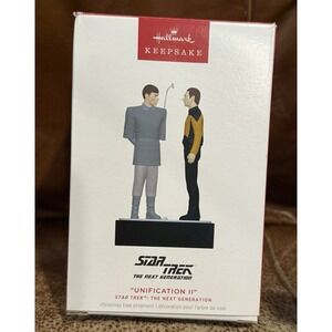 2024 Hallmark Keepsake Star Trek The Next Generation : Unification II Ornament